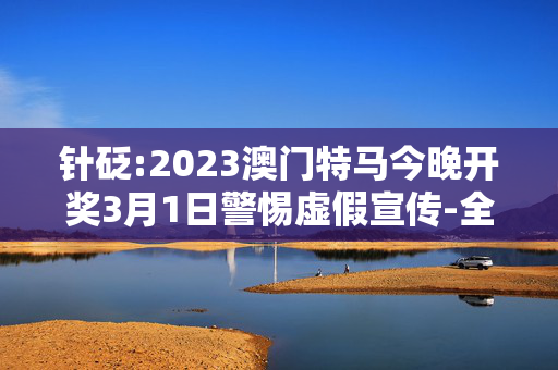 针砭:2023澳门特马今晚开奖3月1日警惕虚假宣传-全面释义