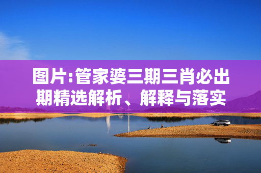 图片:管家婆三期三肖必出期精选解析、解释与落实