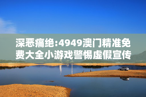 深恶痛绝:4949澳门精准免费大全小游戏警惕虚假宣传、全面解答