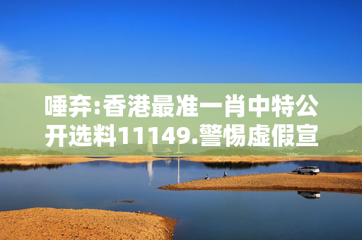 唾弃:香港最准一肖中特公开选料11149.警惕虚假宣传、全面解答与解释