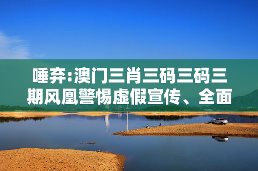 唾弃:澳门三肖三码三码三期风凰警惕虚假宣传、全面解答与解释